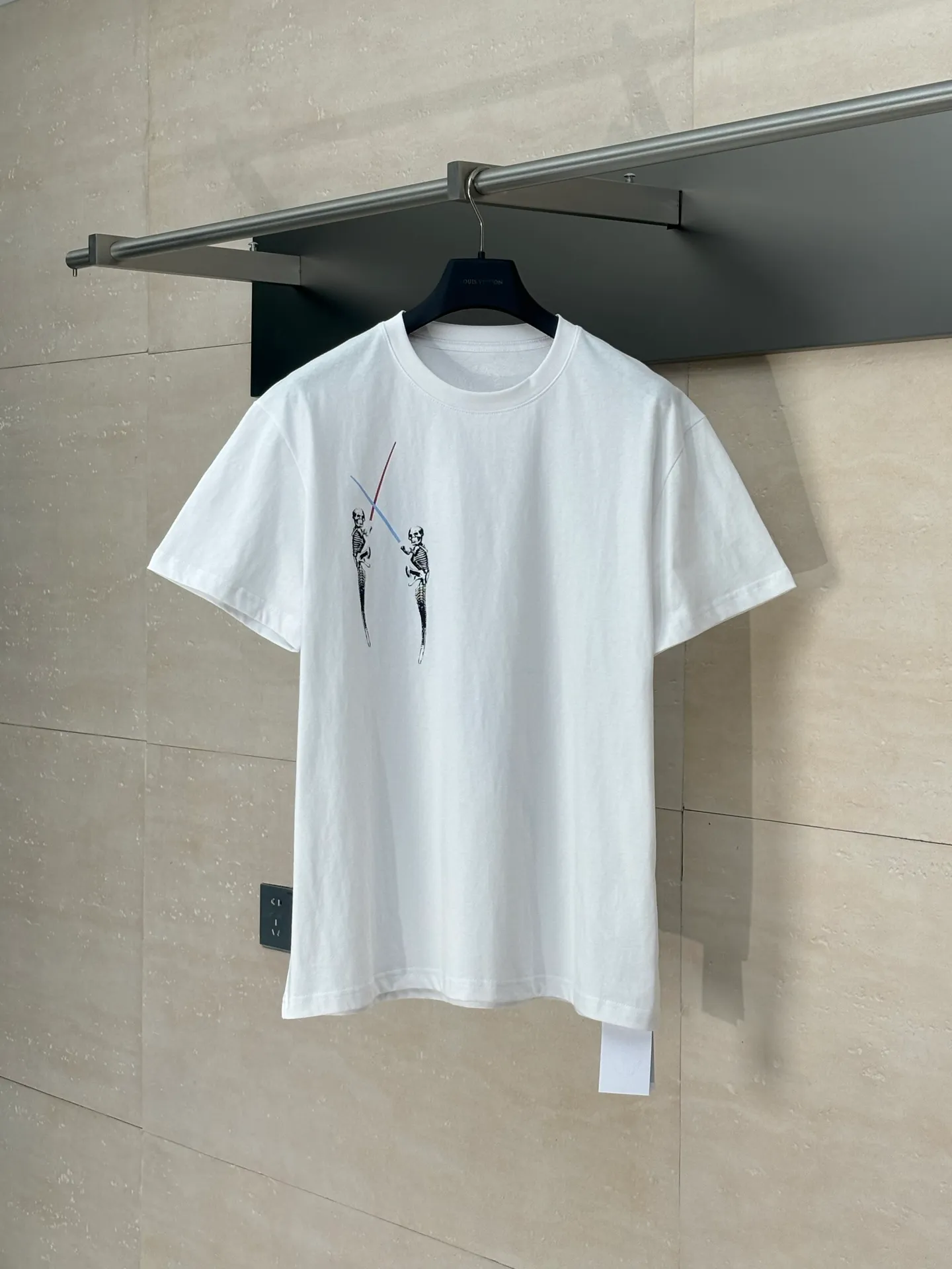 🅿️270 ComeHearts*/Cro Heart 25Ss Star Wars limited short-sleeved T-shirt. The fabric is made of 26-woven 200g cotton. The printing is made of hand-made glue printing. Customized accessories. Size: S/M/L